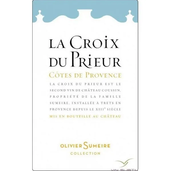 La Croix du Prieur Rose Bottle