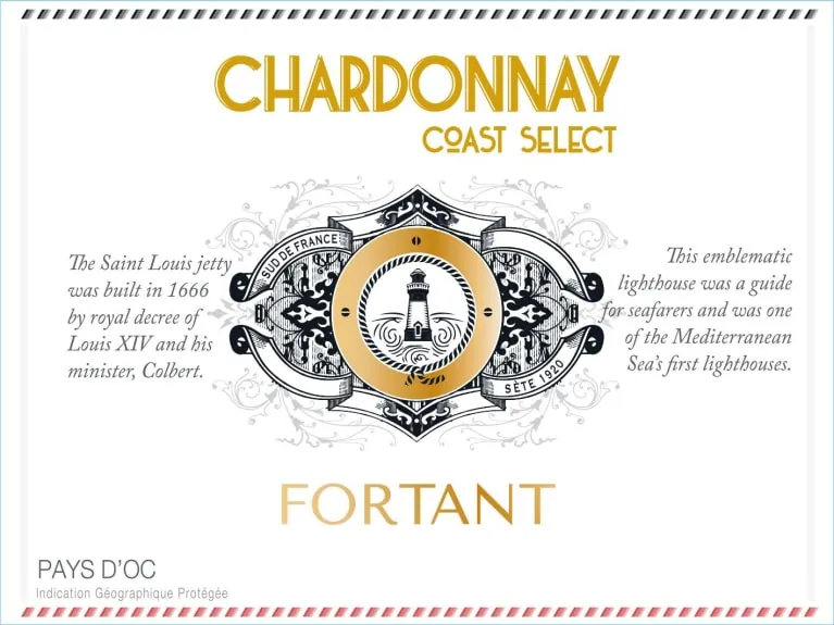 Coast Select Chardonnay Bottle