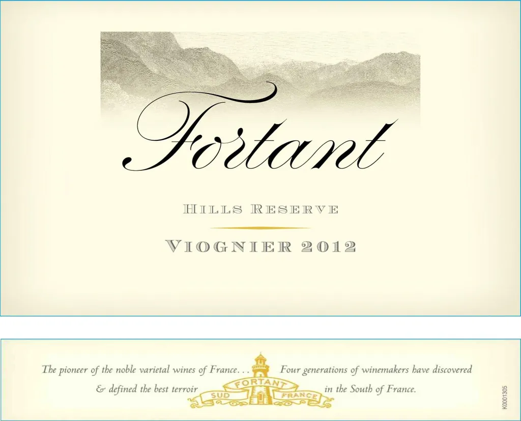 Hills Reserve Viognier Bottle