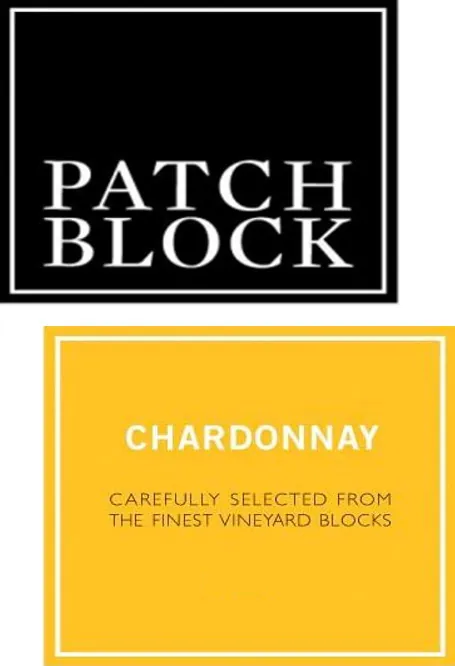 Patch Block Chardonnay Bottle