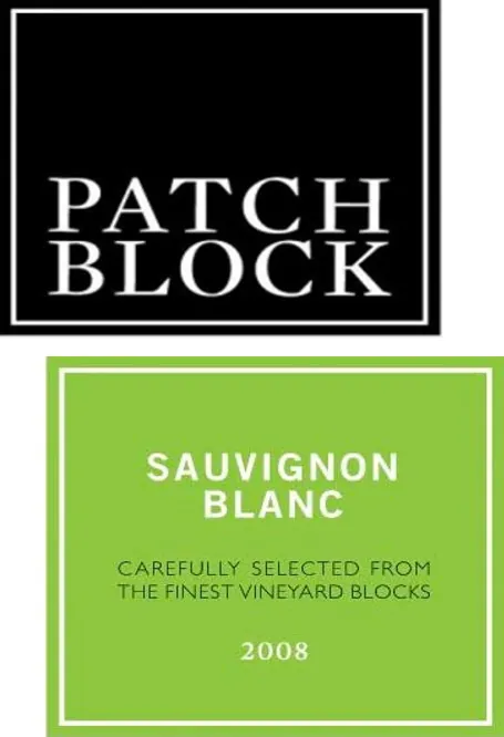 Patch Block Sauvignon Blanc Bottle