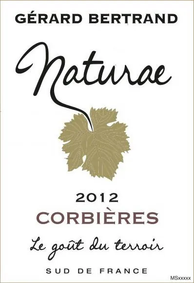 Corbieres Naturae Red Bottle