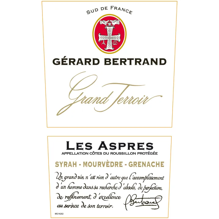 Grand Terroir Les Aspres Bottle
