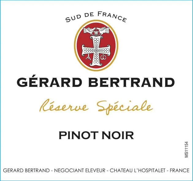 Reserve Speciale Pinot Noir Bottle