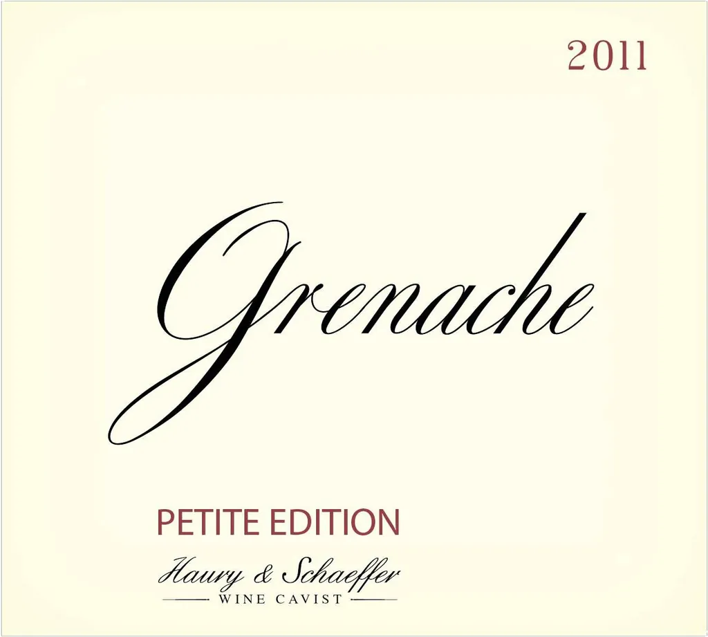 Petite Edition Grenache Bottle