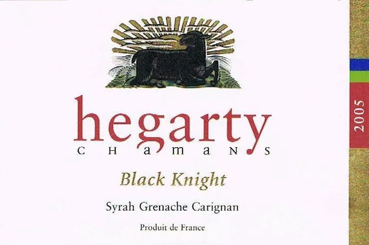 Minervois Black Knight Bottle