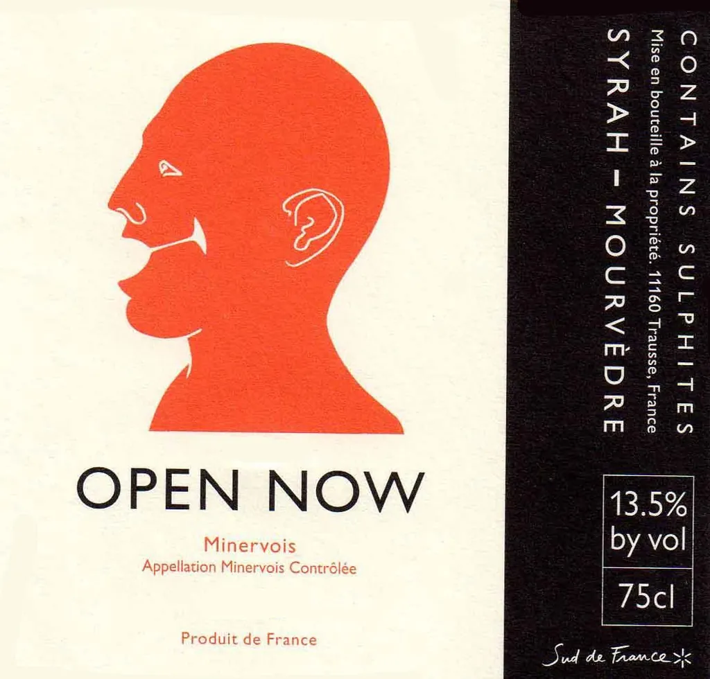 Minervois Open Now Bottle