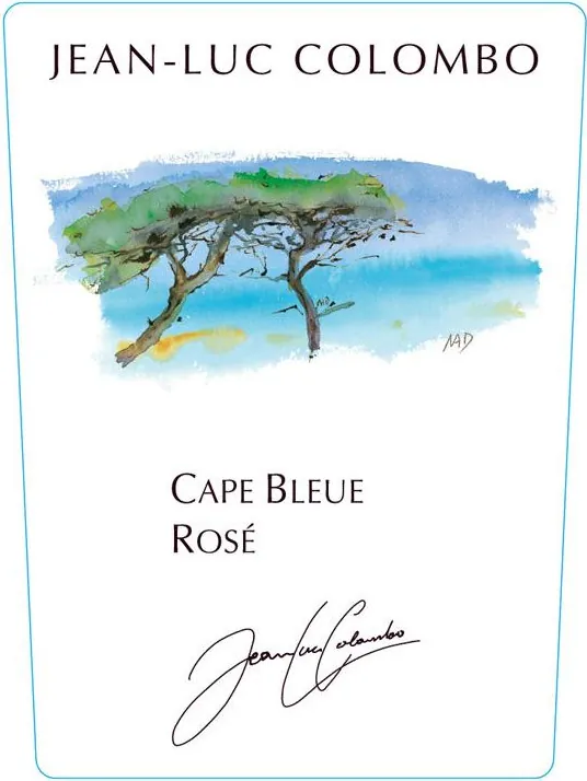 Cape Bleue Coteaux d'Aix-en-provence Rose Bottle