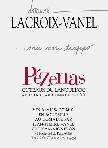 Pezenas Ma Non Troppo Bottle
