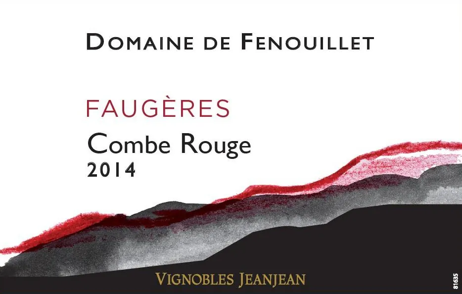 Faugeres Domaine de Fenouillet Combe Rouge Bottle