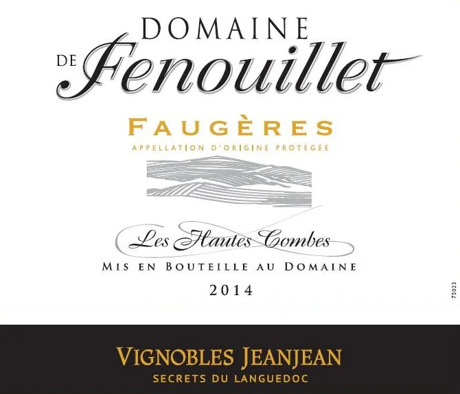 Faugeres Domaine de Fenouillet Les Hautes Combes Blanc Bottle