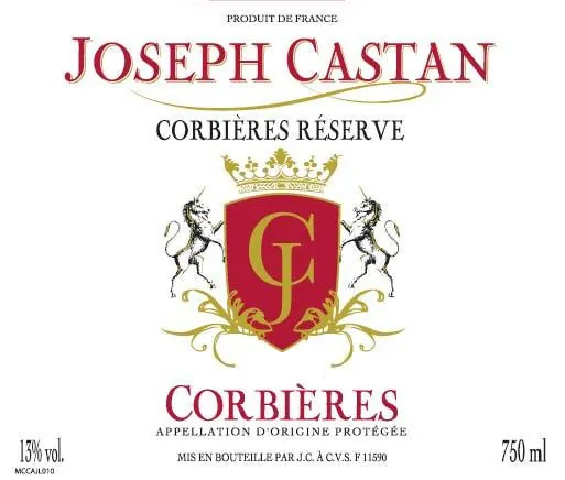 Corbieres Reserve Bottle