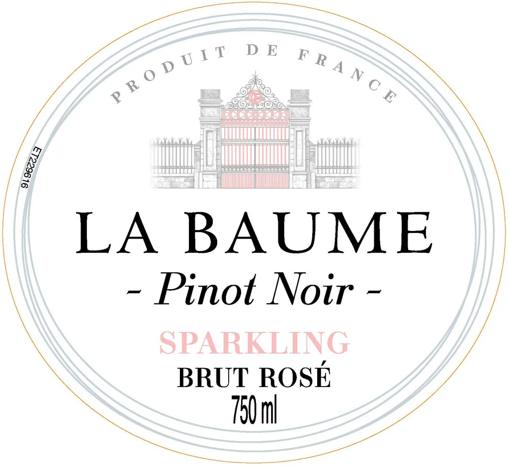 Brut Rose of Pinot Noir Bottle