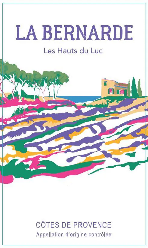Cotes de Provence Rose Les Hauts de Luc Bottle
