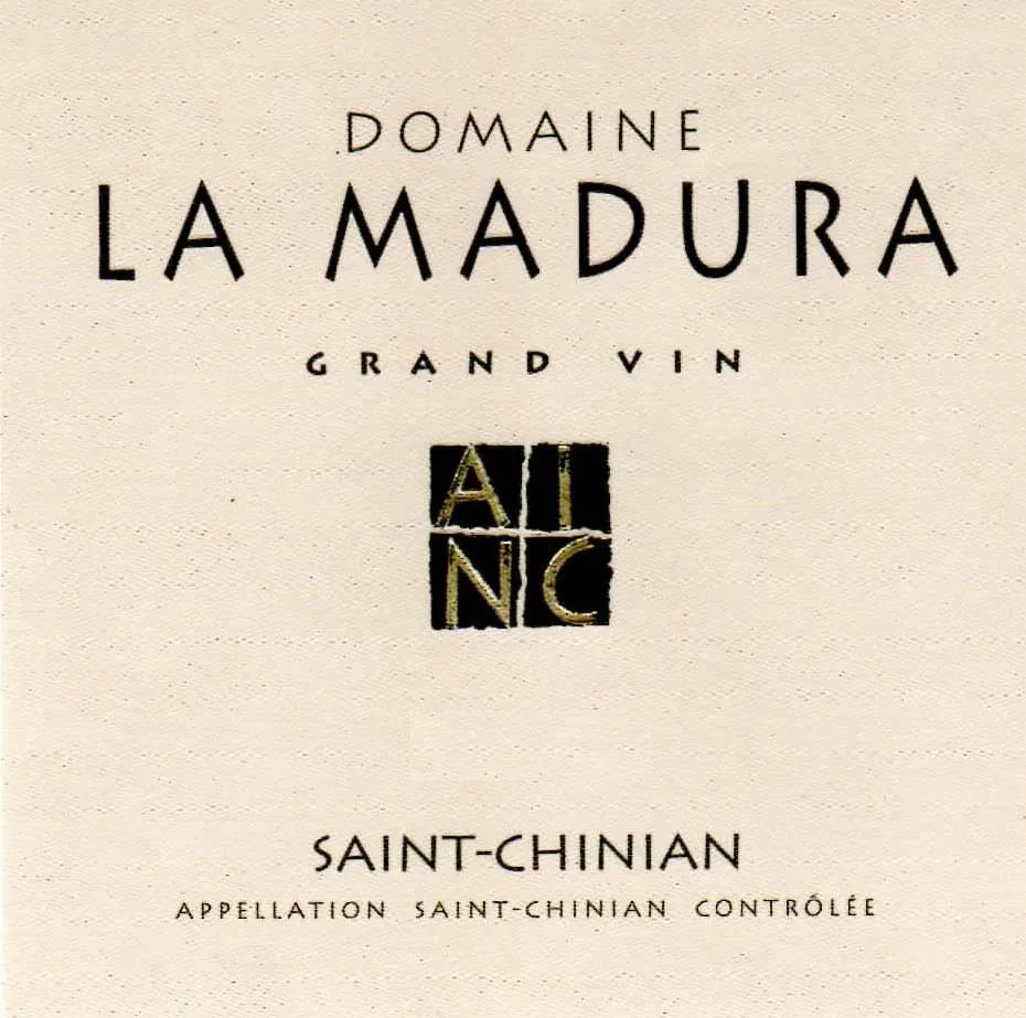 Saint-Chinian Grand Vin Bottle