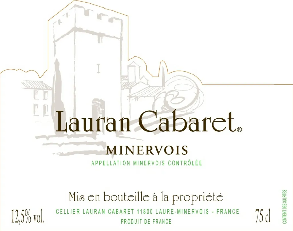 Minervois Blanc Bottle