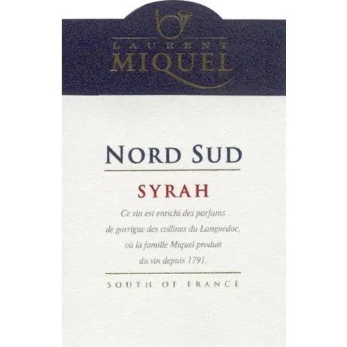 Nord Sud Syrah Bottle