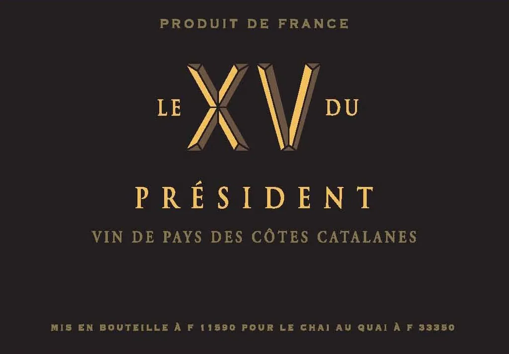 Côtes Catalanes Le XV du Président Bottle