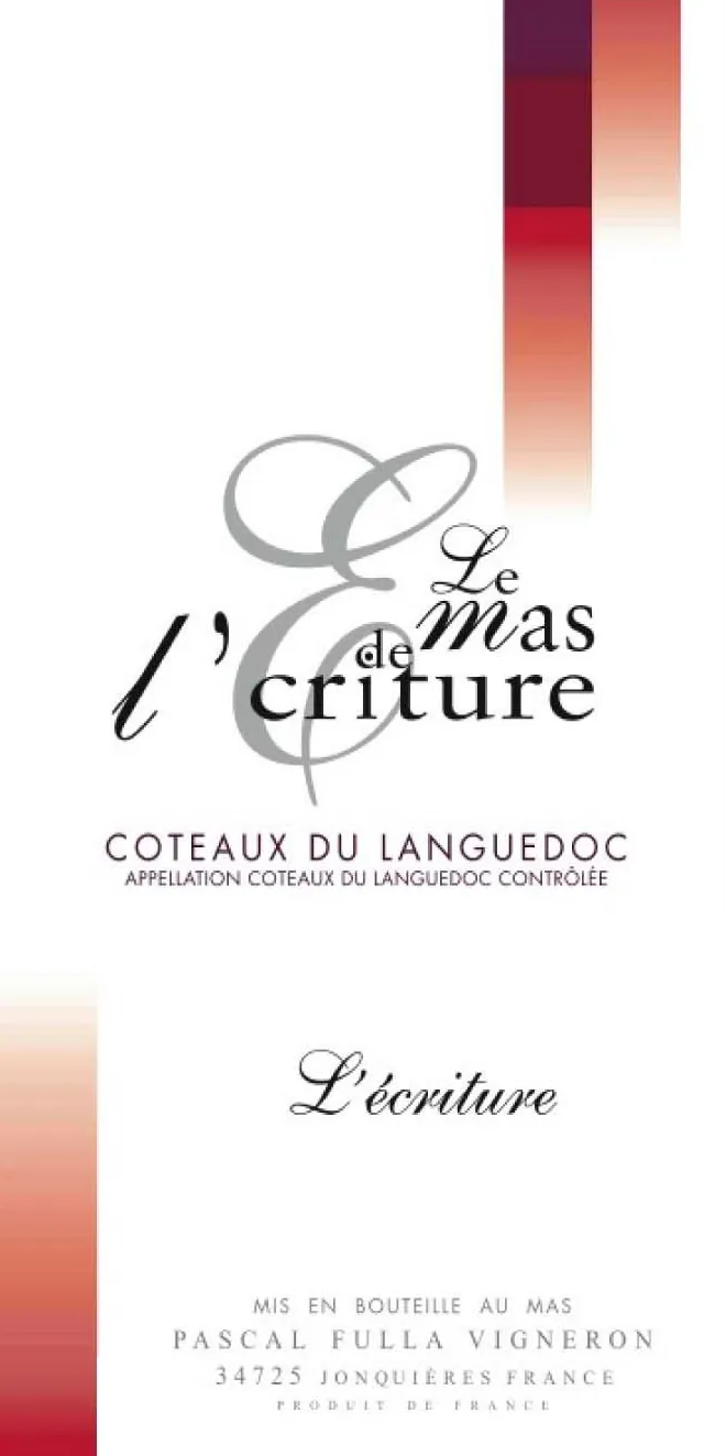 L'Ecriture Bottle