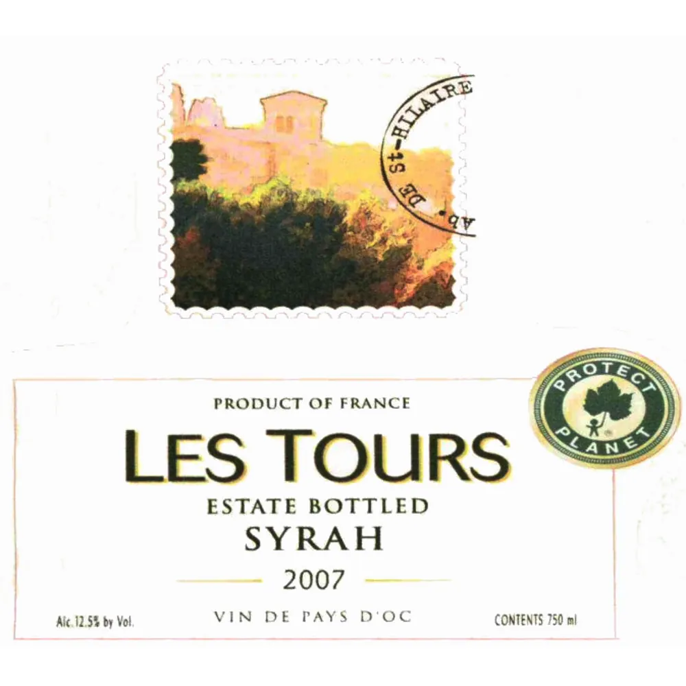 Syrah Bottle