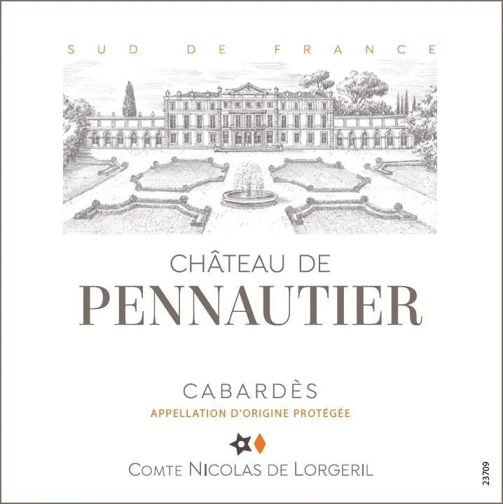 Chateau de Pennautier Cabardes Rose Bottle
