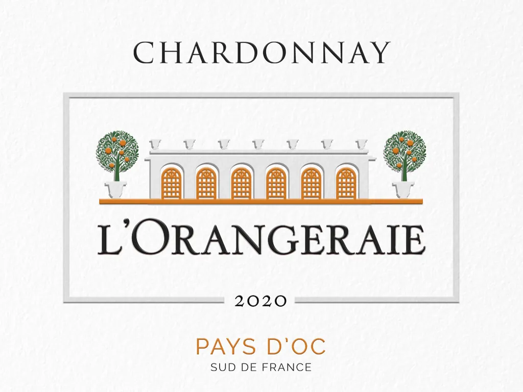 l'Orangeraie Chardonnay Bottle