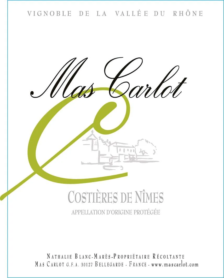 Costieres de Nimes Blanc Bottle