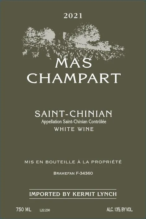 Saint-Chinian Blanc Bottle