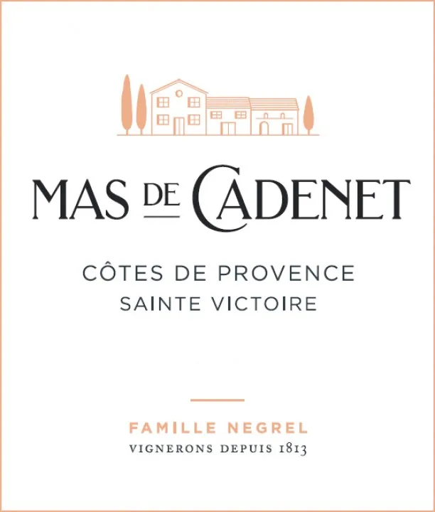 Sainte Victoire Cotes de Provence Rose Bottle