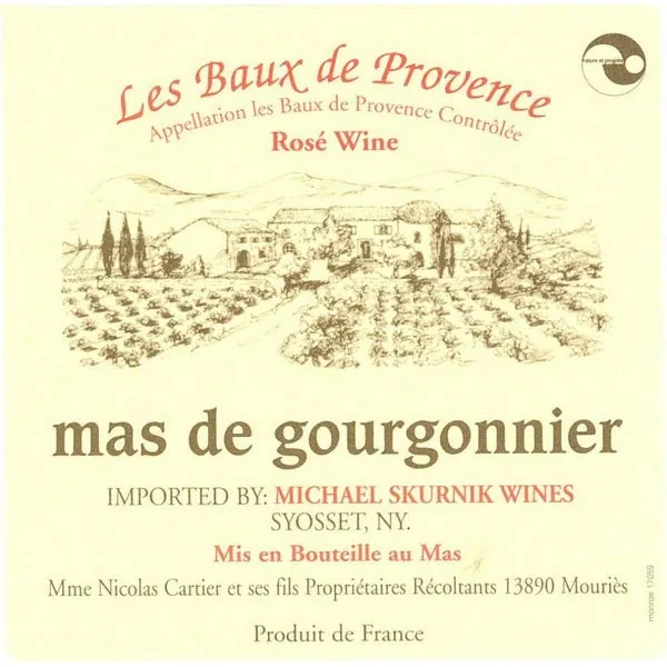 Les Baux de Provence Rose Bottle