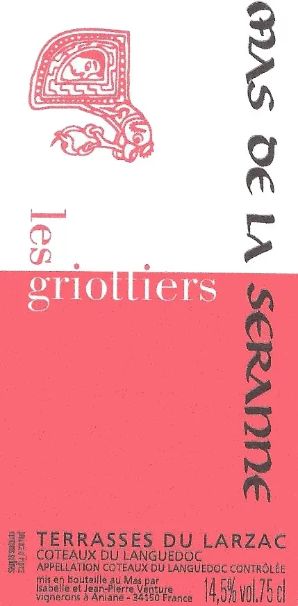 Languedoc Coteaux du Les Griottiers Bottle