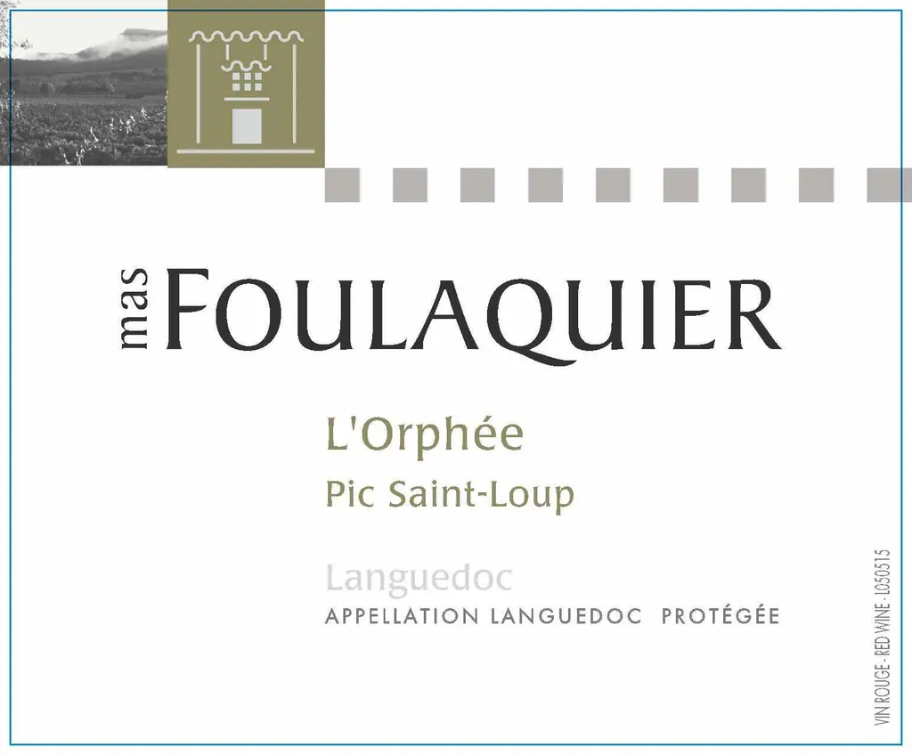 Pic Saint-Loup L'Orphee Bottle