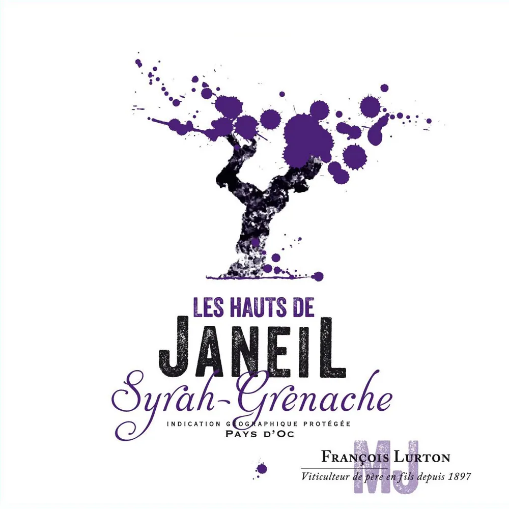 Les Hauts de Janeil Syrah-Grenache Bottle