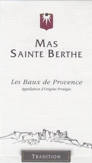 Les Baux de Provence Tradition Rouge Bottle
