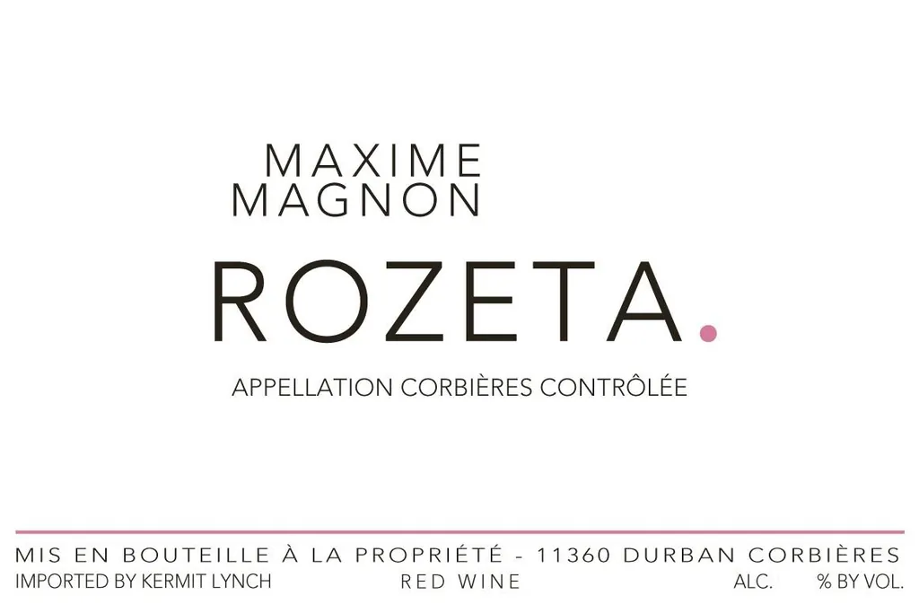 Corbieres Rozeta Bottle