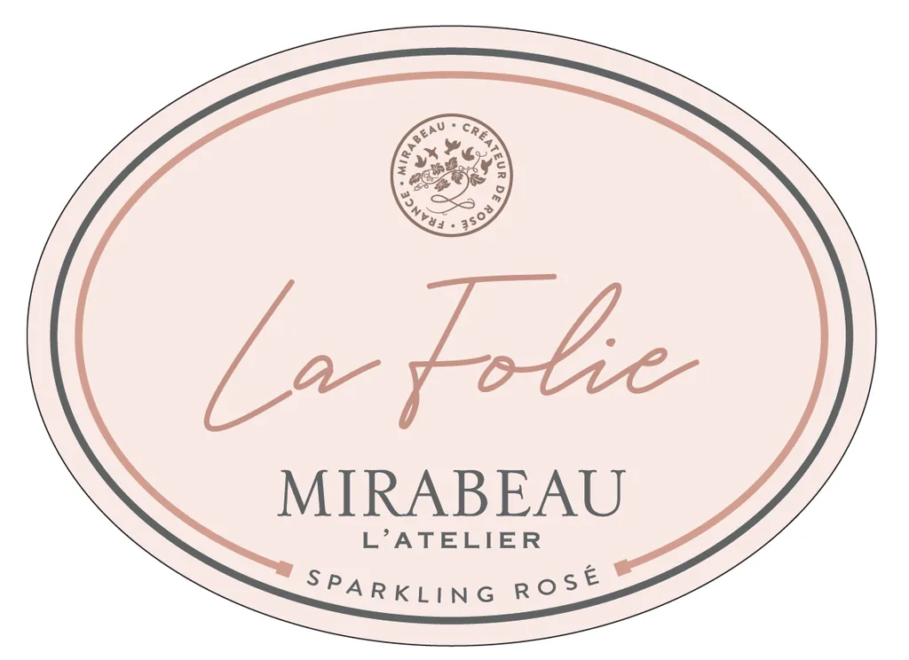 La Folie Sparkling Rose Bottle