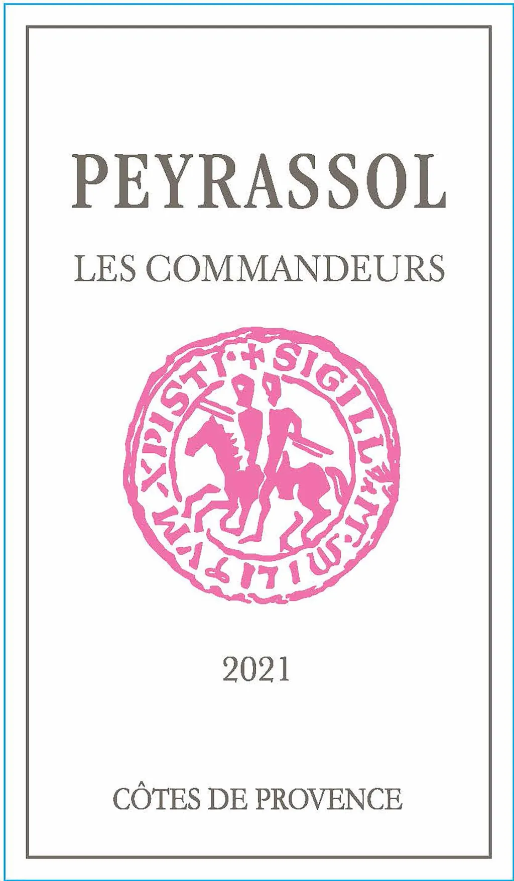 Les Commandeurs Rose Bottle