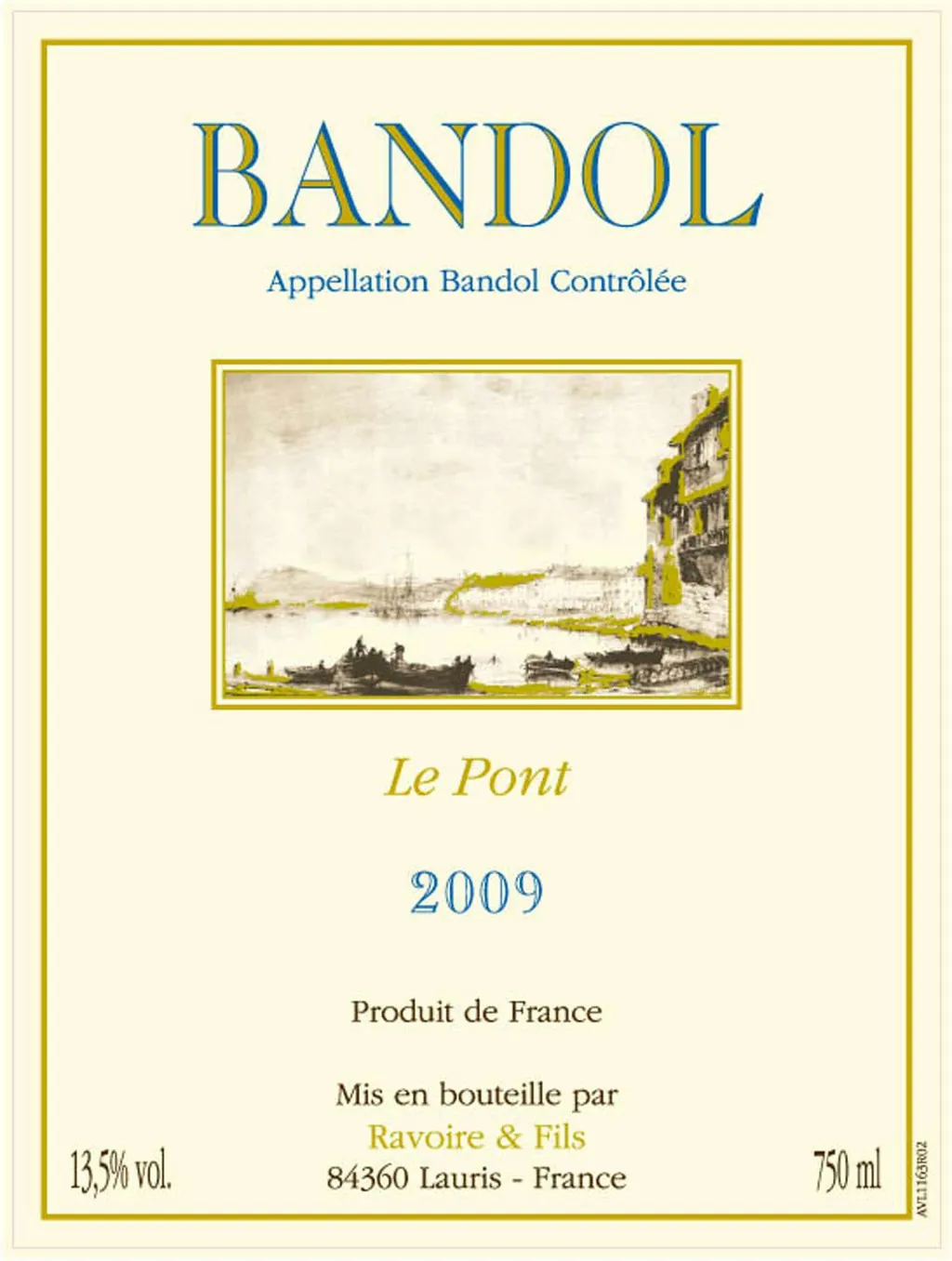 Bandol Le Pont Bottle