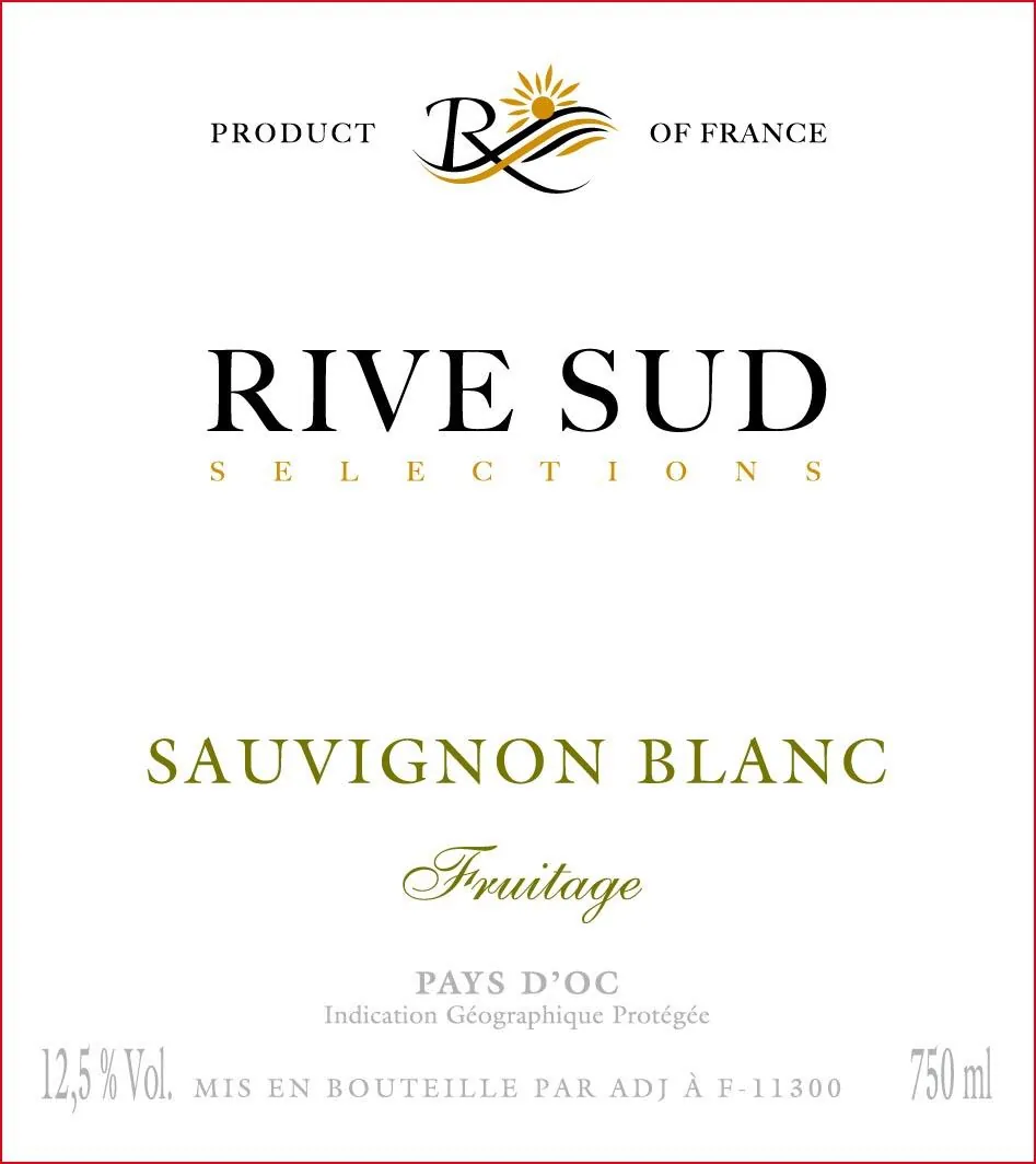 Rive Sud Sauvignon Blanc Bottle