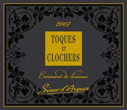 Cremant de Limoux Sieur d'Arques Toques et Clochers Bottle
