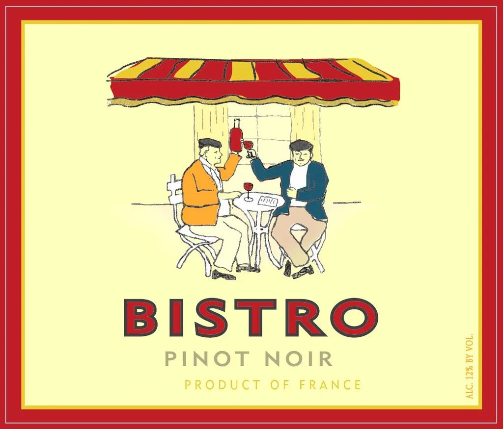 Bistro Pinot Noir Bottle