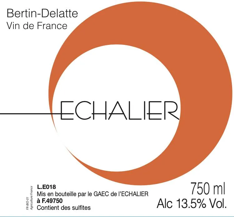 Chenin Blanc L'Echalier Bottle