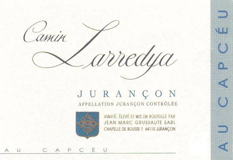 Jurancon Au Capceu Les Terrasses Bottle
