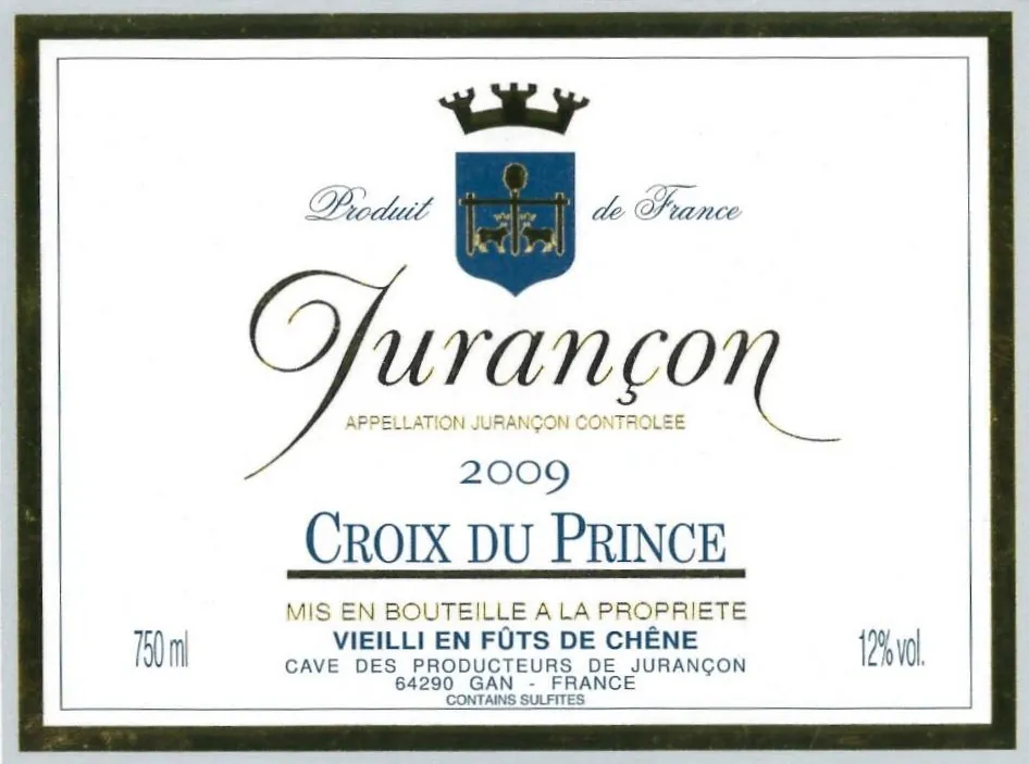 Croix du Prince Bottle