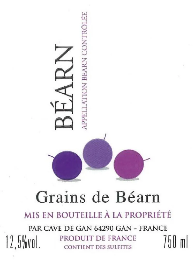 Grains de Bearn Bottle