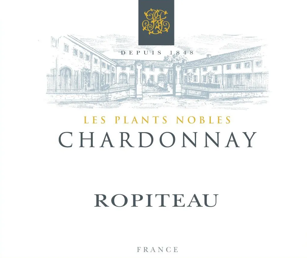 Vin de France Les Plants Nobles Chardonnay Bottle
