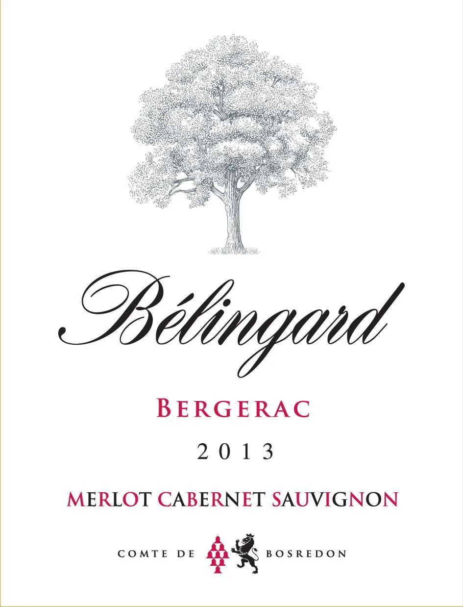 Bergerac Rouge Bottle