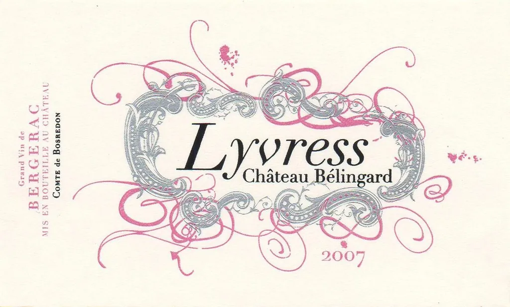 Lyvress Blanc Sec Bottle