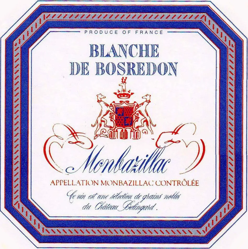 Monbazillac Cuvee Blanche de Bosredon Bottle