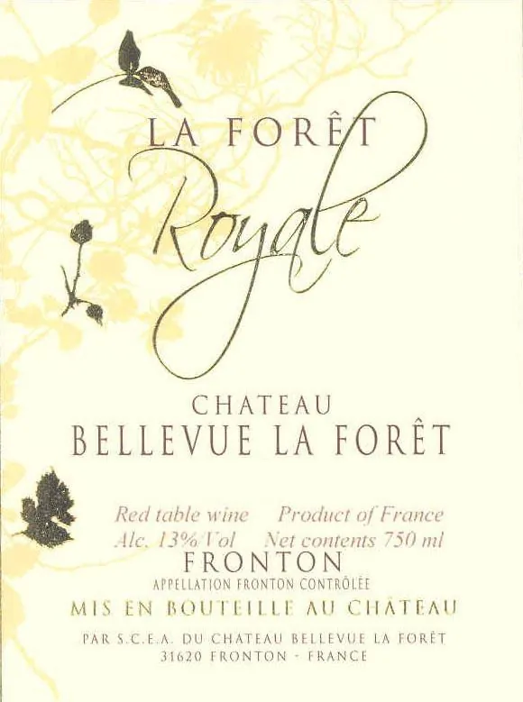 La Foret Royale Bottle
